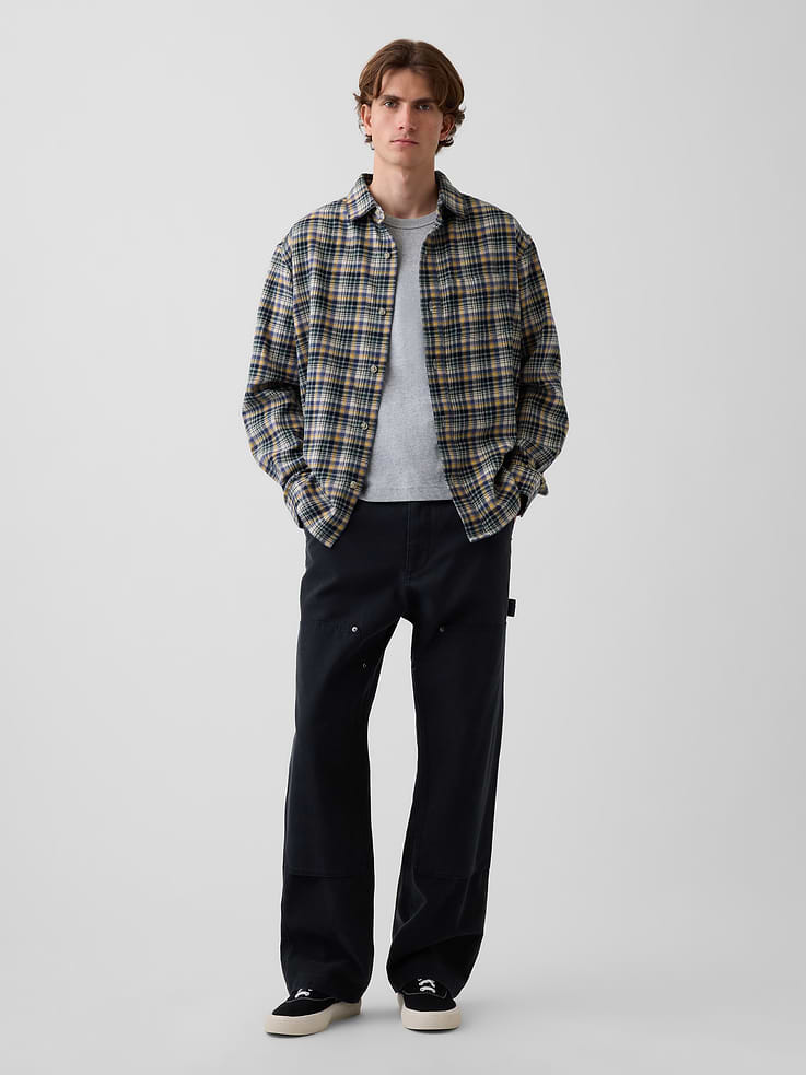 Image number 2 showing, Relaxed Flannel Shirt