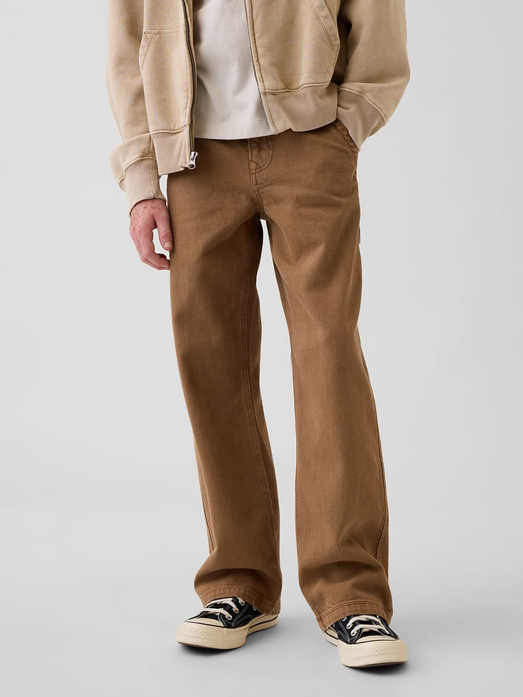 Image number 2 showing, Kids '90s Loose Carpenter Jeans