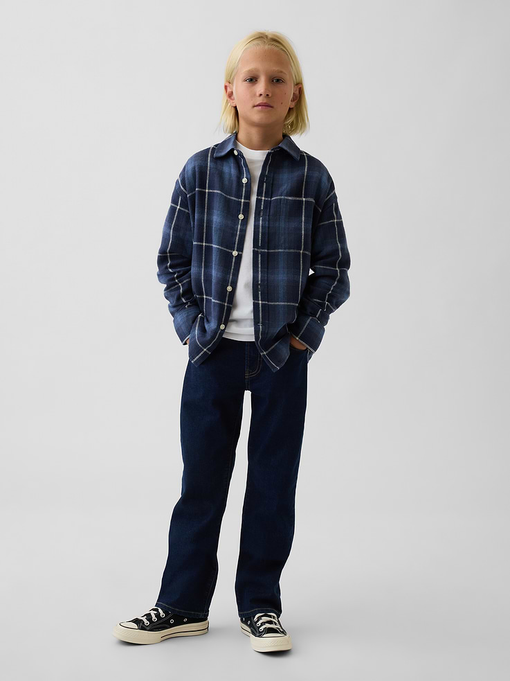 Image number 1 showing, Kids Straight Jeans