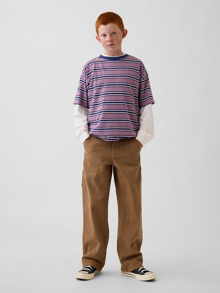 Image number 4 showing, Kids '90s Loose Carpenter Jeans