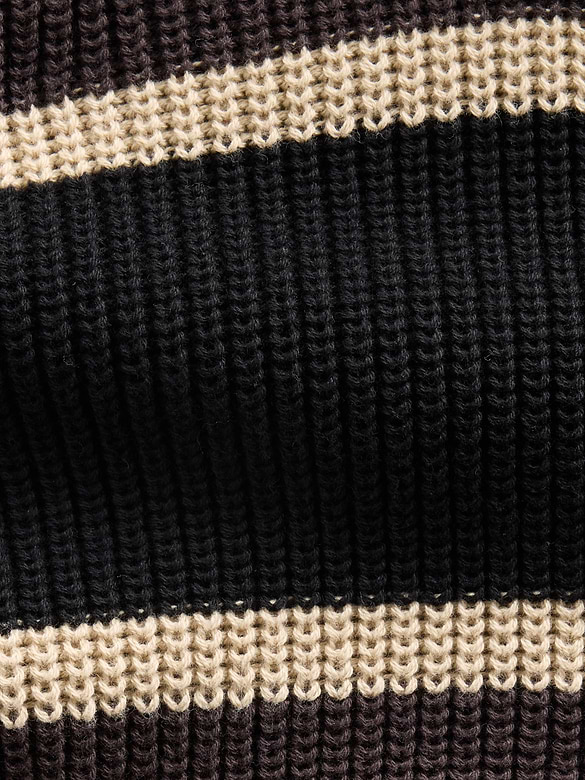 100% Cotton Relaxed Shaker Sweater