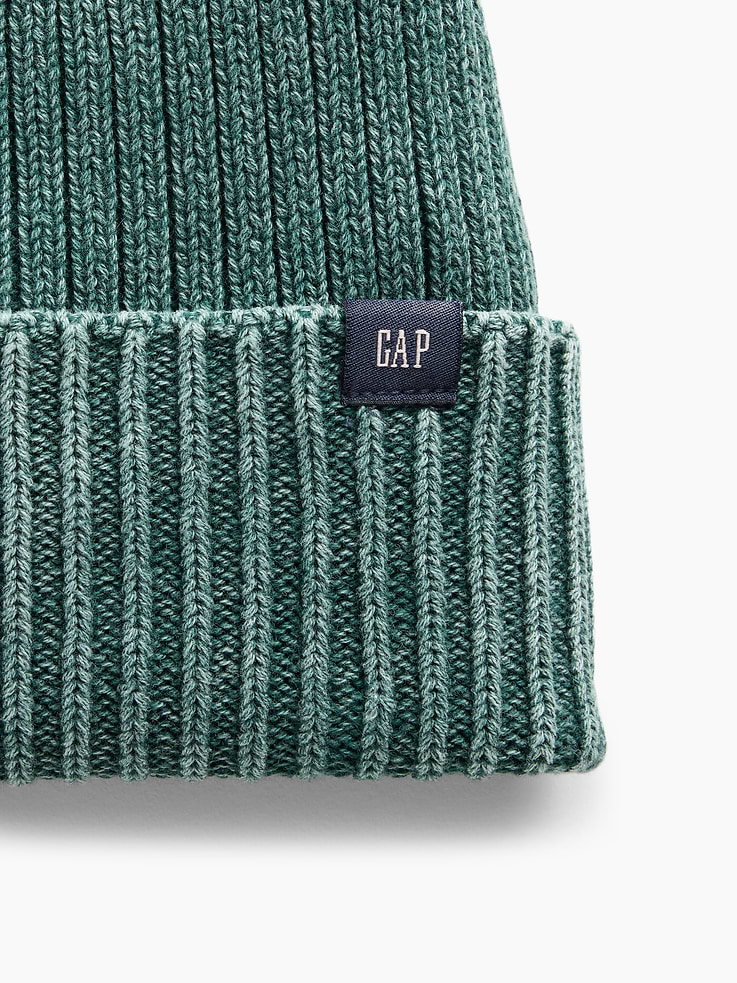 L'image numéro 2 présente Bonnet en tricot côtelé pour Enfant