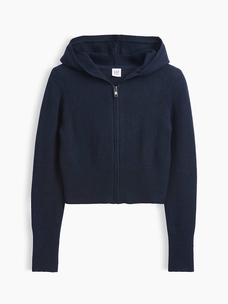 Image number 2 showing, Kids CashSoft Zip Sweater Hoodie