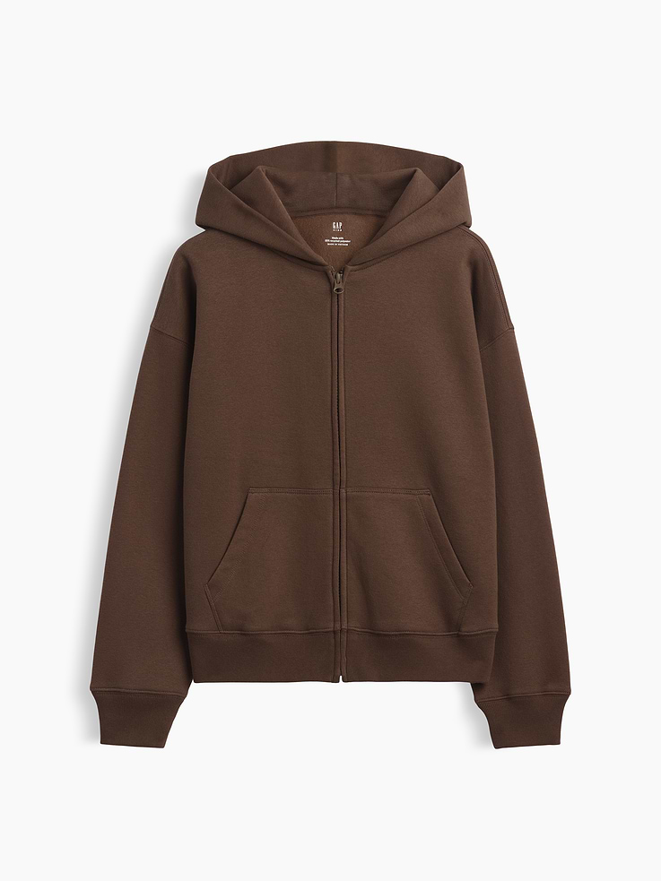 Image number 4 showing, Kids VintageSoft Relaxed Zip Hoodie