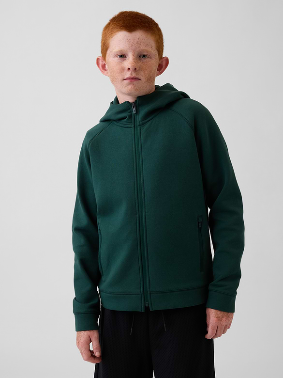 Kids GapFit Tech Quick-Dry Zip Hoodie