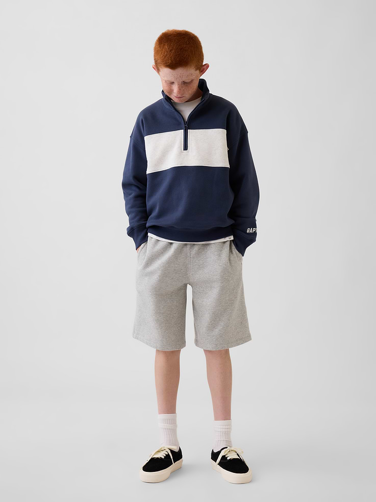 Image number 3 showing, Kids VintageSoft Quarter-Zip Pullover