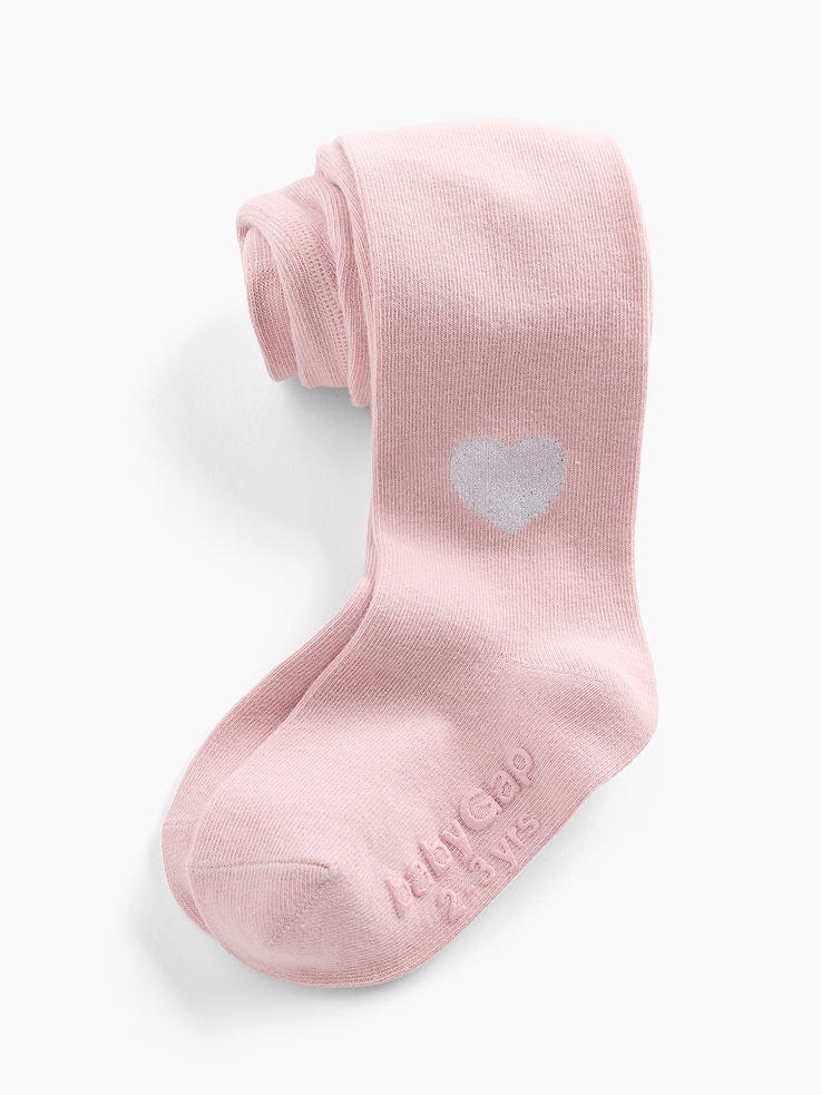 Image 2 de 2, Collant à cœurs pour Bébé et Toute-petite