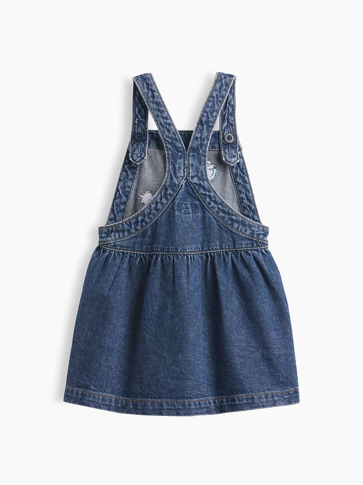 Image number 3 showing, Baby & Toddler Sesame Street Denim Skirtall