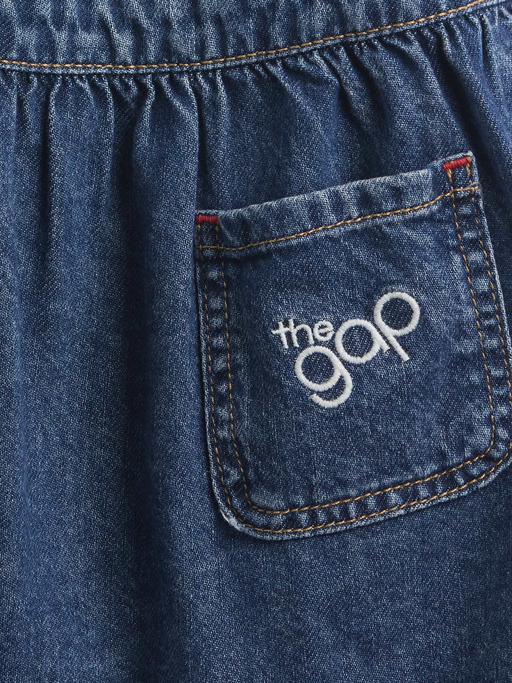 Image number 4 showing, Baby & Toddler Sesame Street Denim Skirtall