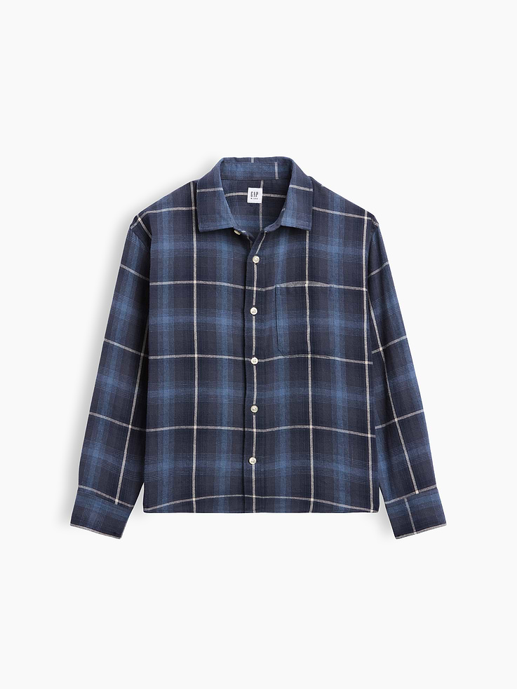 L'image numéro 2 présente Chemise décontractée en flanelle