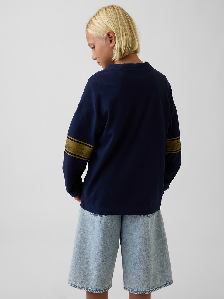 Image number 3 showing, Kids Heavyweight Oversized Graphic T-Shirt