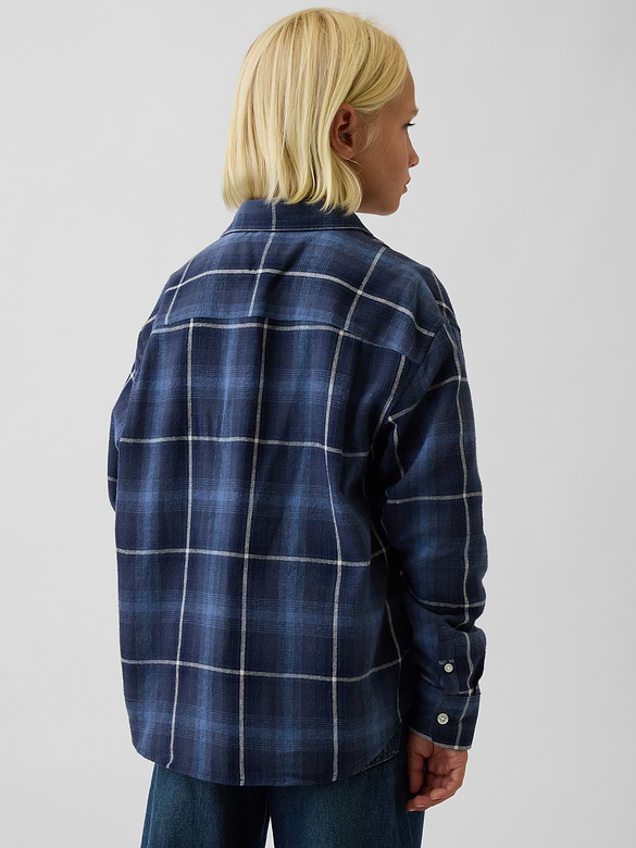 Relaxed Flannel Shirt