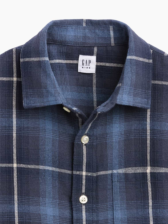 Relaxed Flannel Shirt