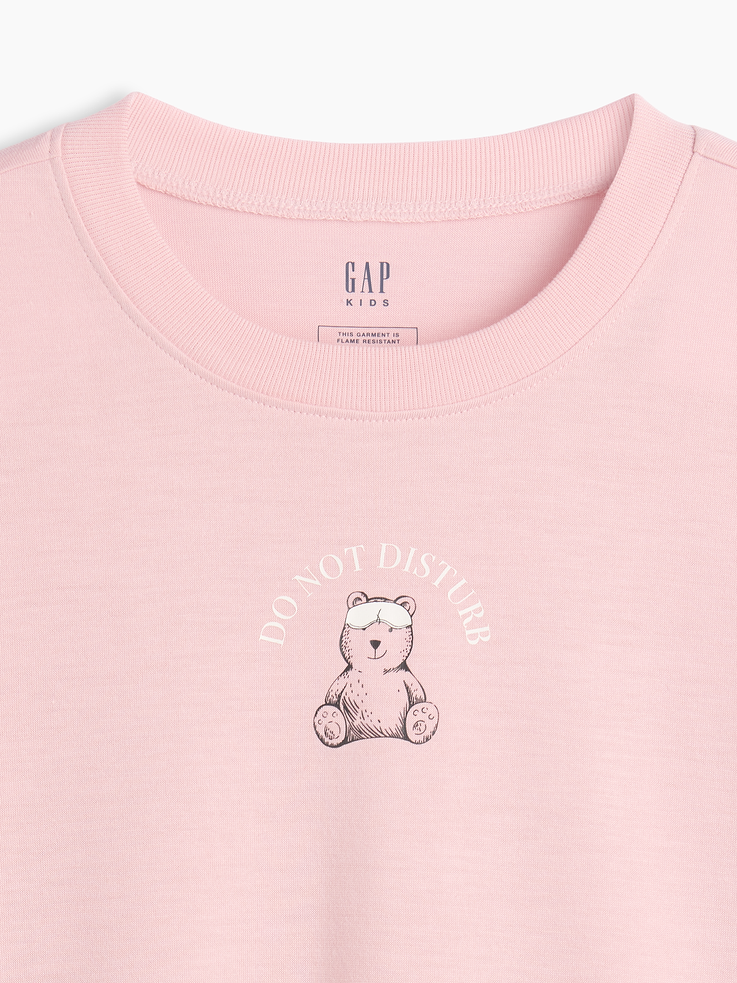L'image numéro 4 présente Pyjama surdimensionné en matière recyclée pour Enfant