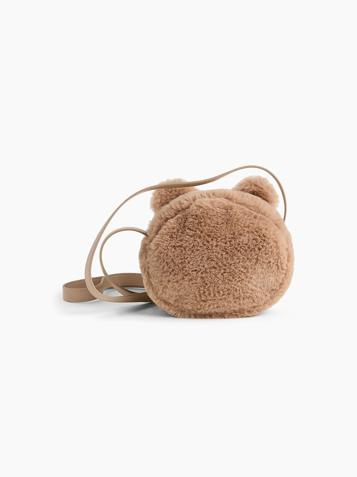 Image number 2 showing, Kids Faux Fur Brannan Bear Bag