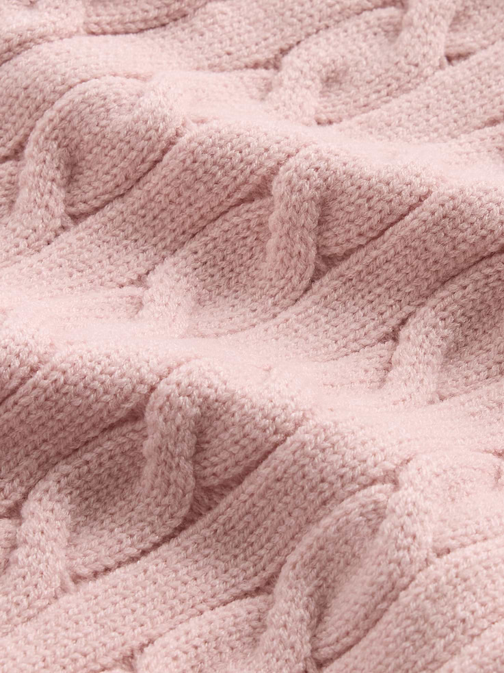 Image 2 de 2, Cagoule en tricot torsadé pour Enfant