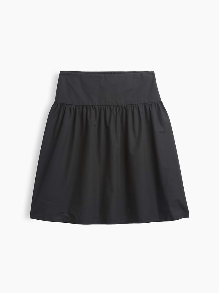 Image number 5 showing, Poplin Drop-Waist Skirt