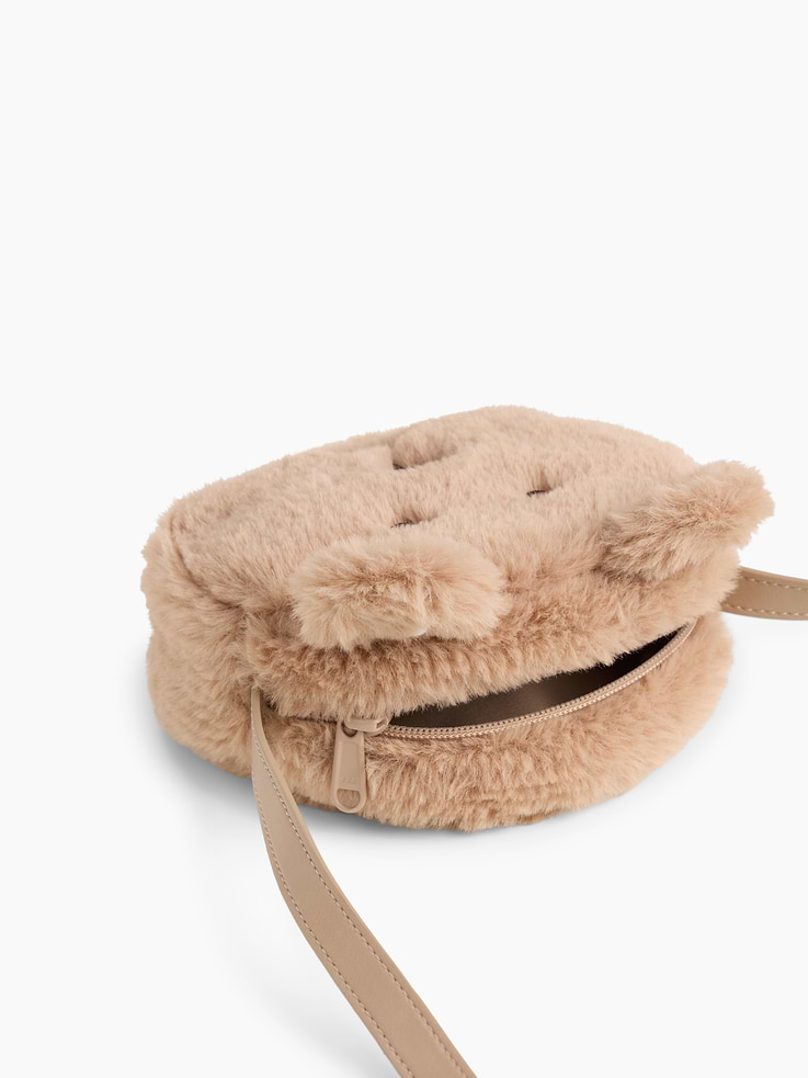 Image number 3 showing, Kids Faux Fur Brannan Bear Bag