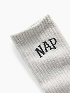 Image number 2 showing, NAP Logo Crew Socks