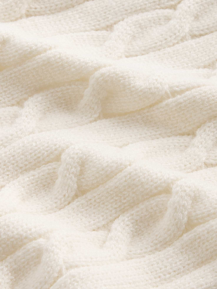 Image 2 de 3, Cagoule en tricot torsadé pour Enfant