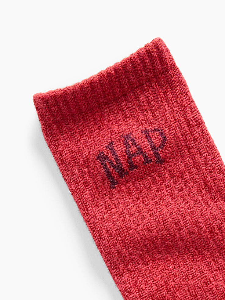 Image number 2 showing, NAP Logo Crew Socks