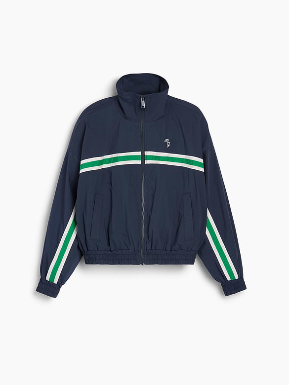 Gap × Malbon Textured Poplin Windbreaker