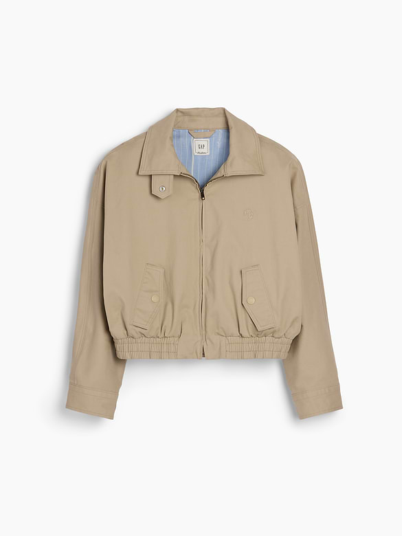 Gap × Malbon Twill Bomber Jacket