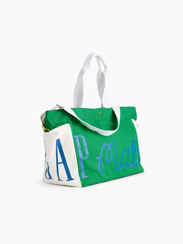Gap × Malbon Logo Canvas Cooler Bag