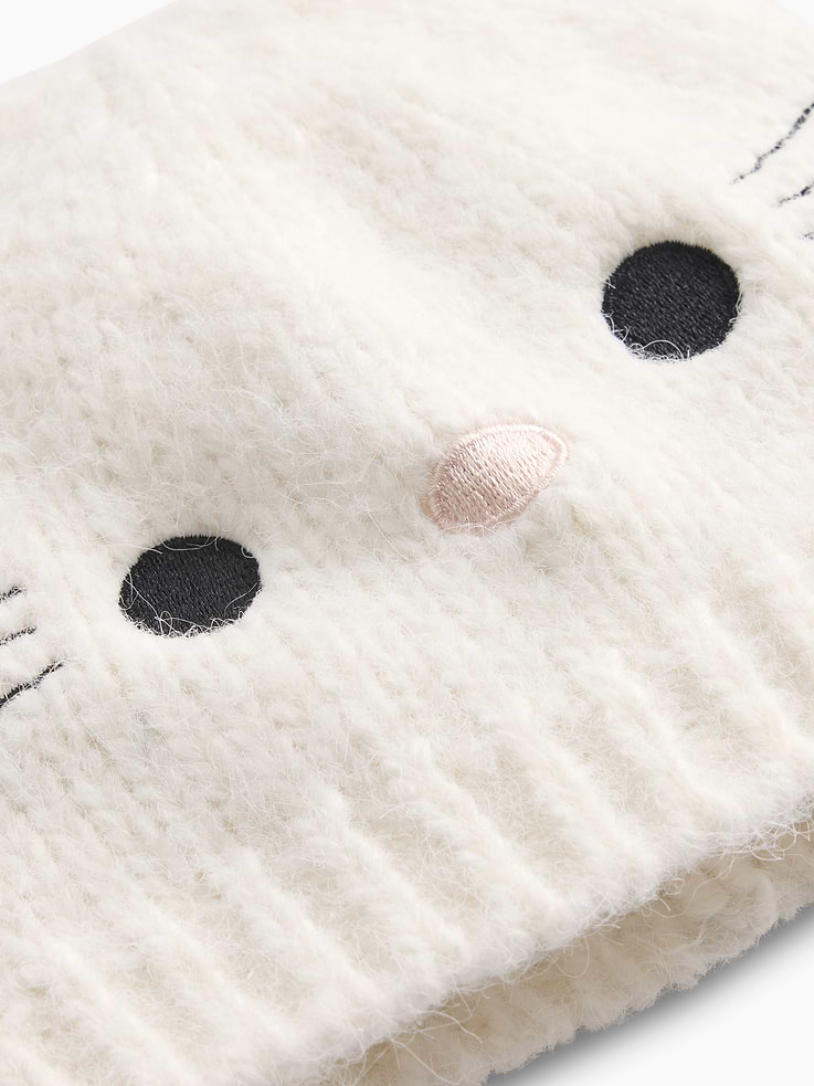 Image 2 of 2, Baby & Toddler Cat Beanie
