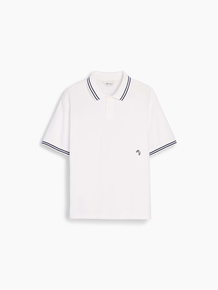 Image number 7 showing, Gap × Malbon Relaxed Polo Shirt