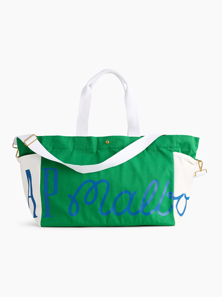 Image number 1 showing, Gap × Malbon Logo Canvas Cooler Bag