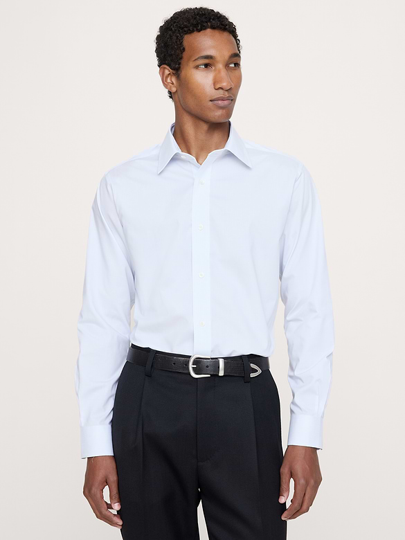 Chemise habillée ajustée infroissable