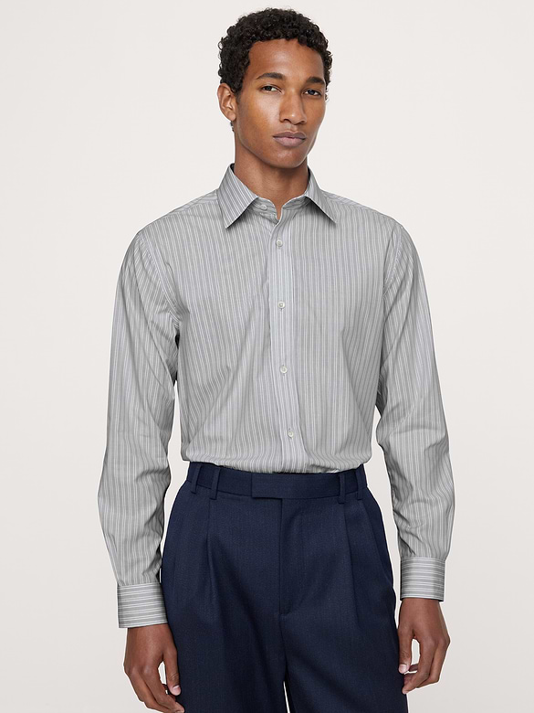 Chemise habillée ajustée infroissable