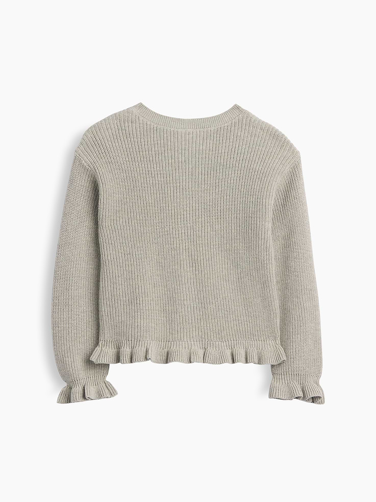 Image number 3 showing, babyGap Shaker-Stitch Crewneck Cardigan