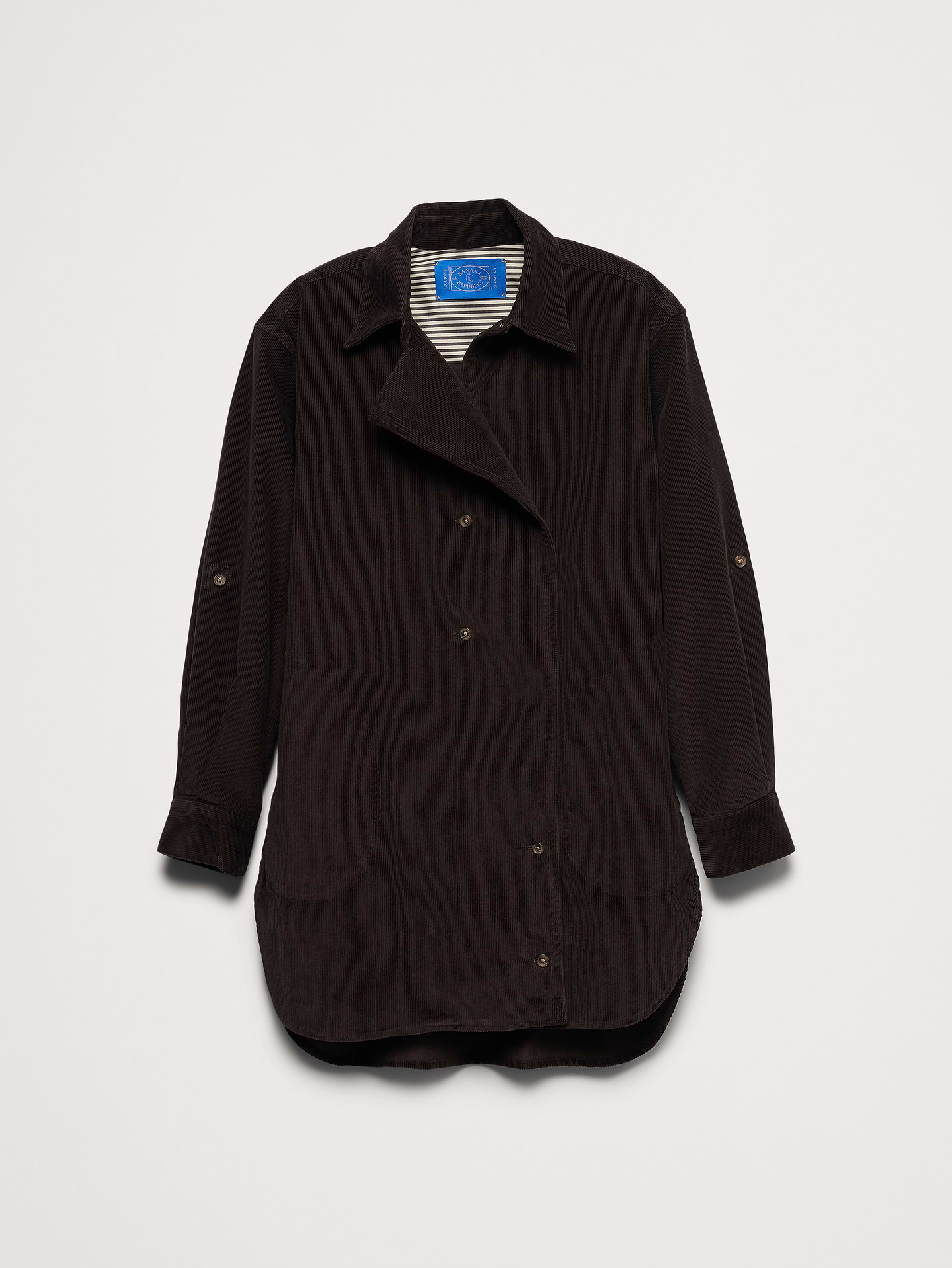 Image number 4 showing, Banana Republic x La Ligne | The Cotton Corduroy Shirt