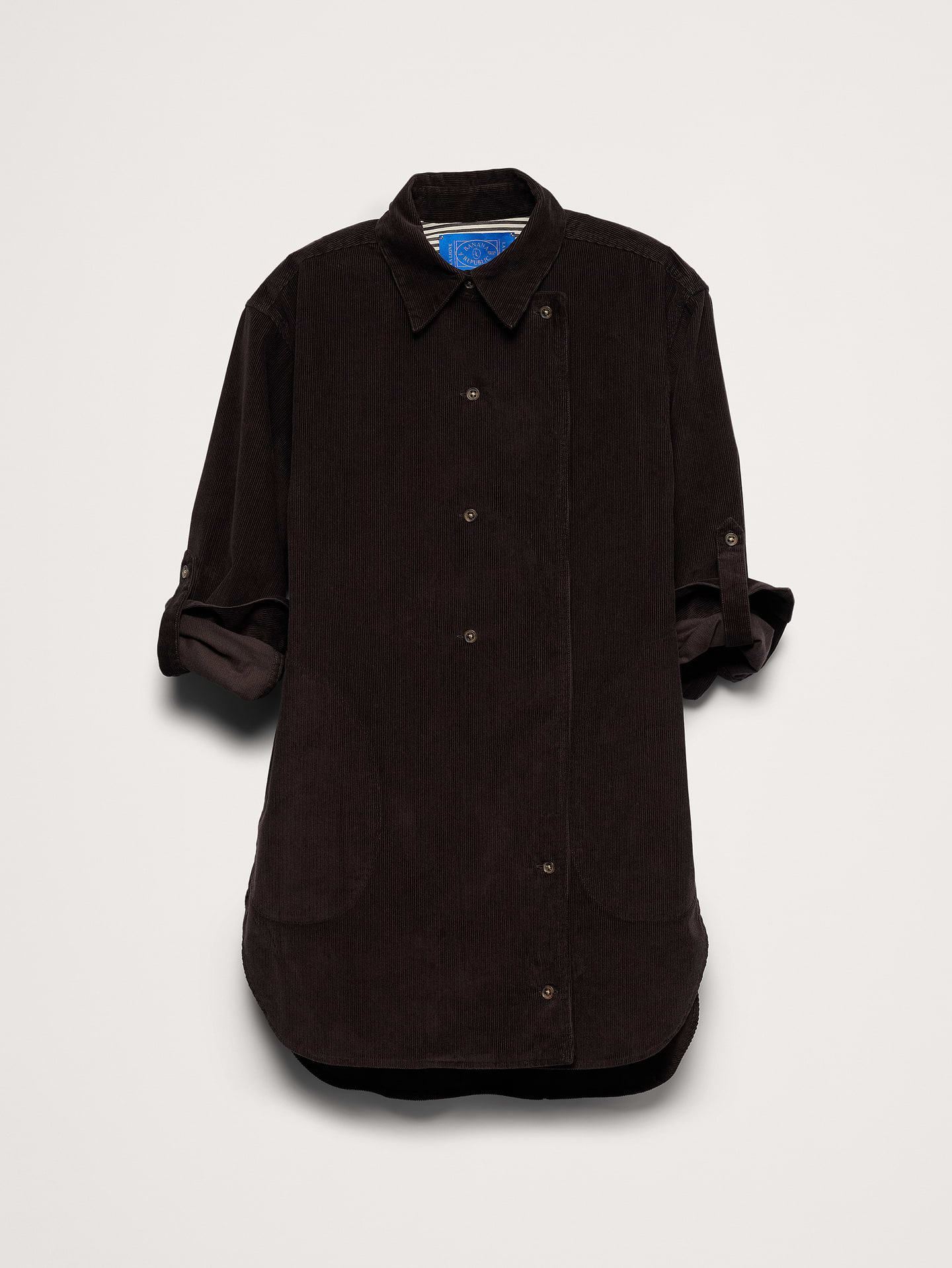 Image number 5 showing, Banana Republic x La Ligne | The Cotton Corduroy Shirt