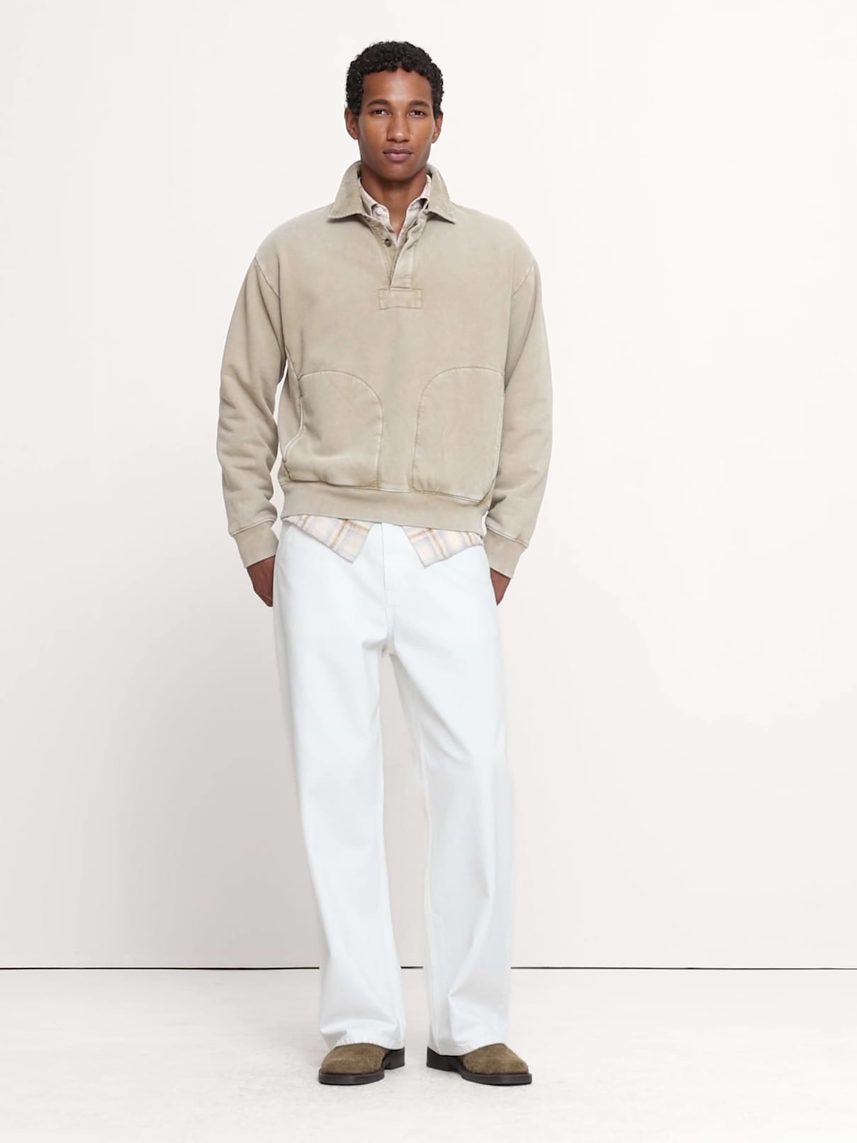Archive Reissue French Terry Rugby Jersey | Banana Republic