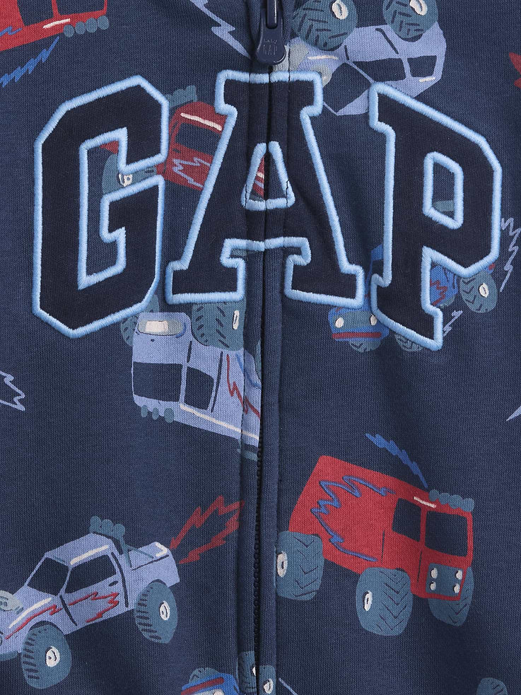Image number 2 showing, babyGap Relaxed Logo Zip Hoodie
