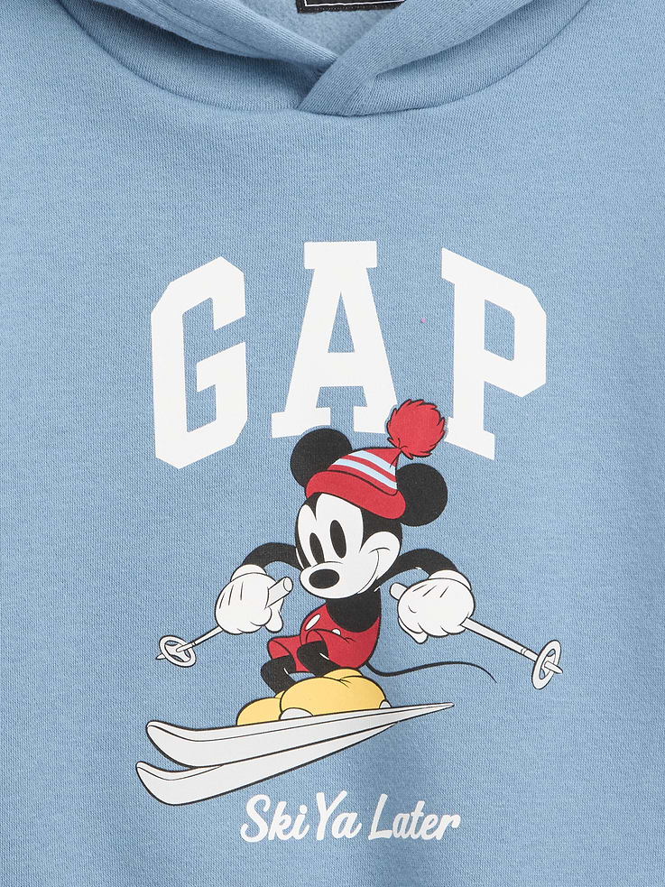 Image 2 of 3, babyGap × Disney Mickey Mouse Relaxed Logo Hoodie