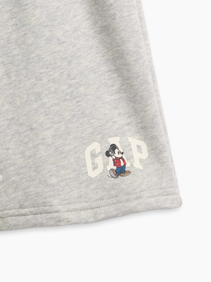 Image number 2 showing, babyGap × Disney Mickey Mouse Relaxed Pull-On Logo Shorts