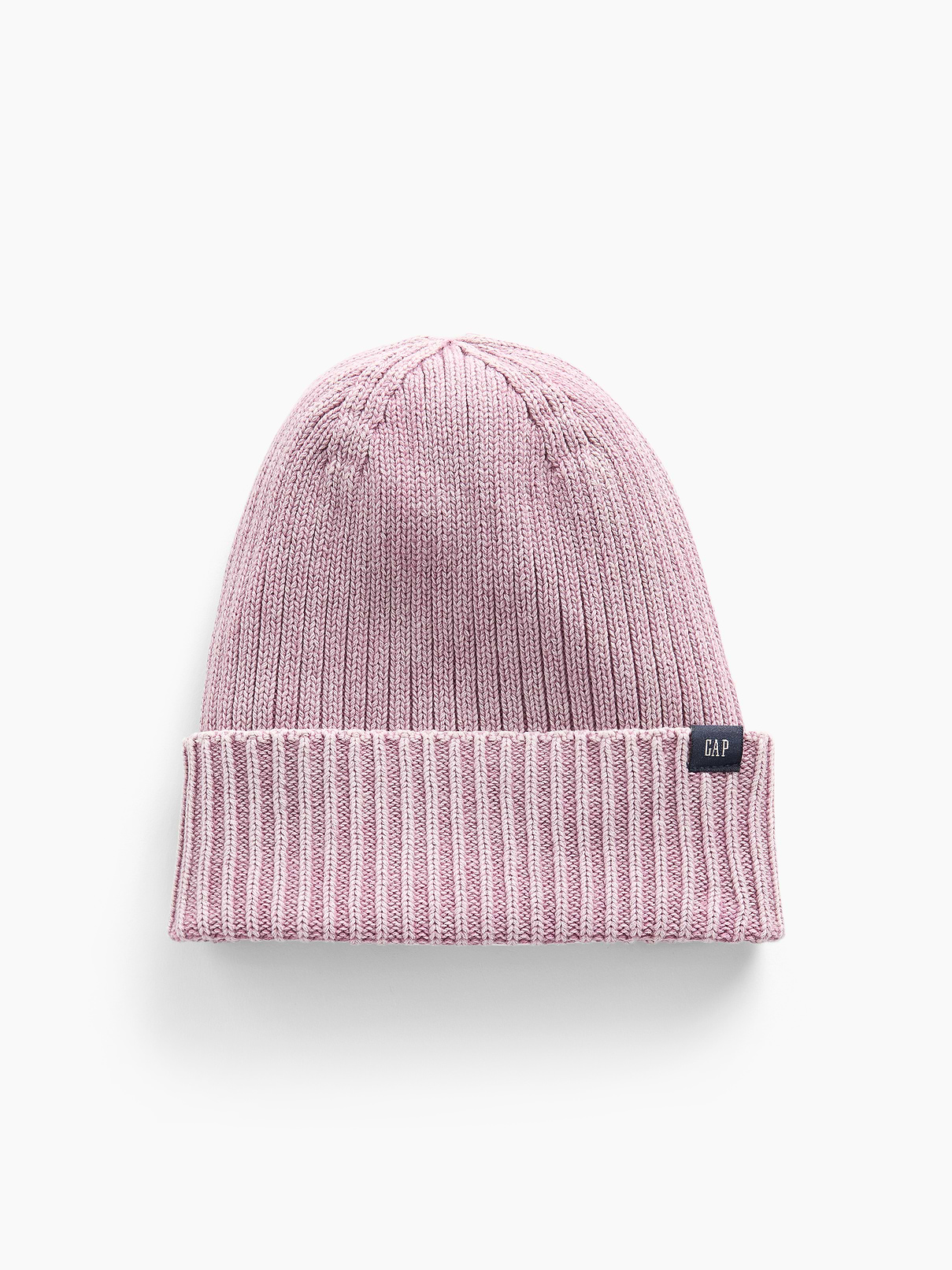 Kids 100% Cotton Rib Knit Beanie