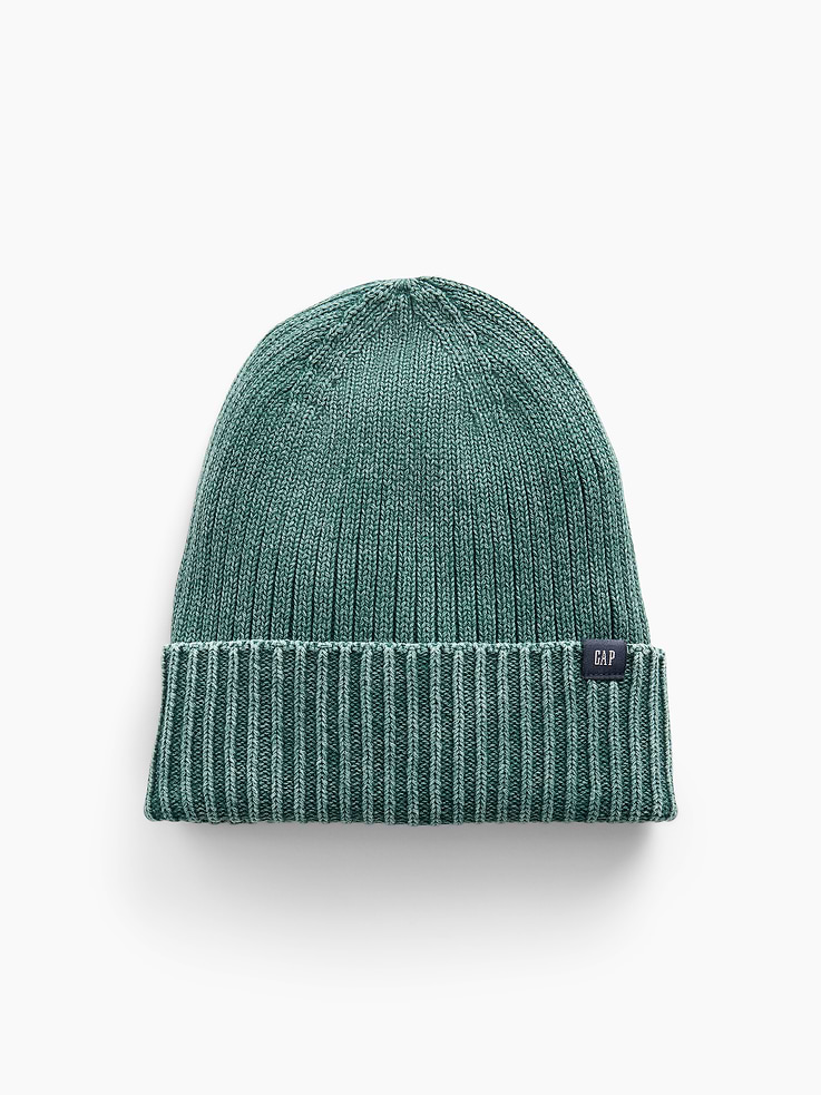L'image numéro 1 présente Bonnet en tricot côtelé pour Enfant
