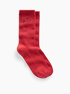 Image number 1 showing, NAP Logo Crew Socks