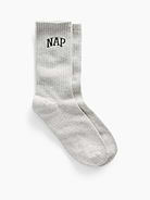 Image number 1 showing, NAP Logo Crew Socks