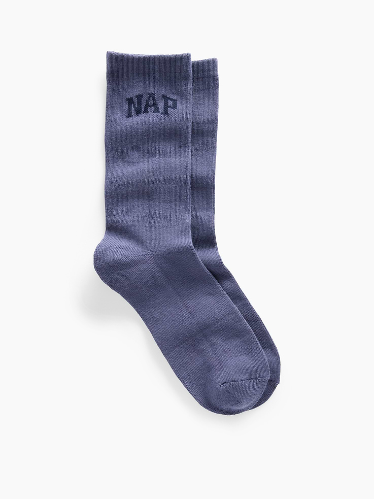 Image number 1 showing, NAP Logo Crew Socks