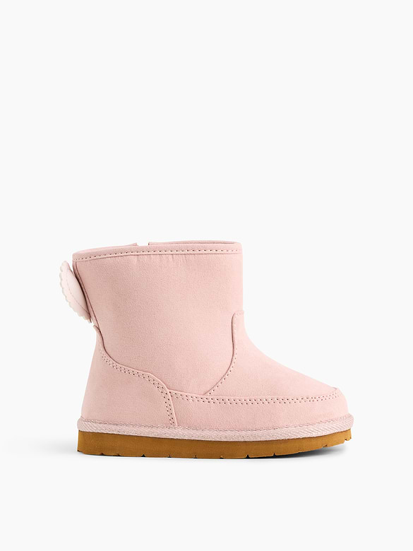 Toddler Heart Cozy Boots