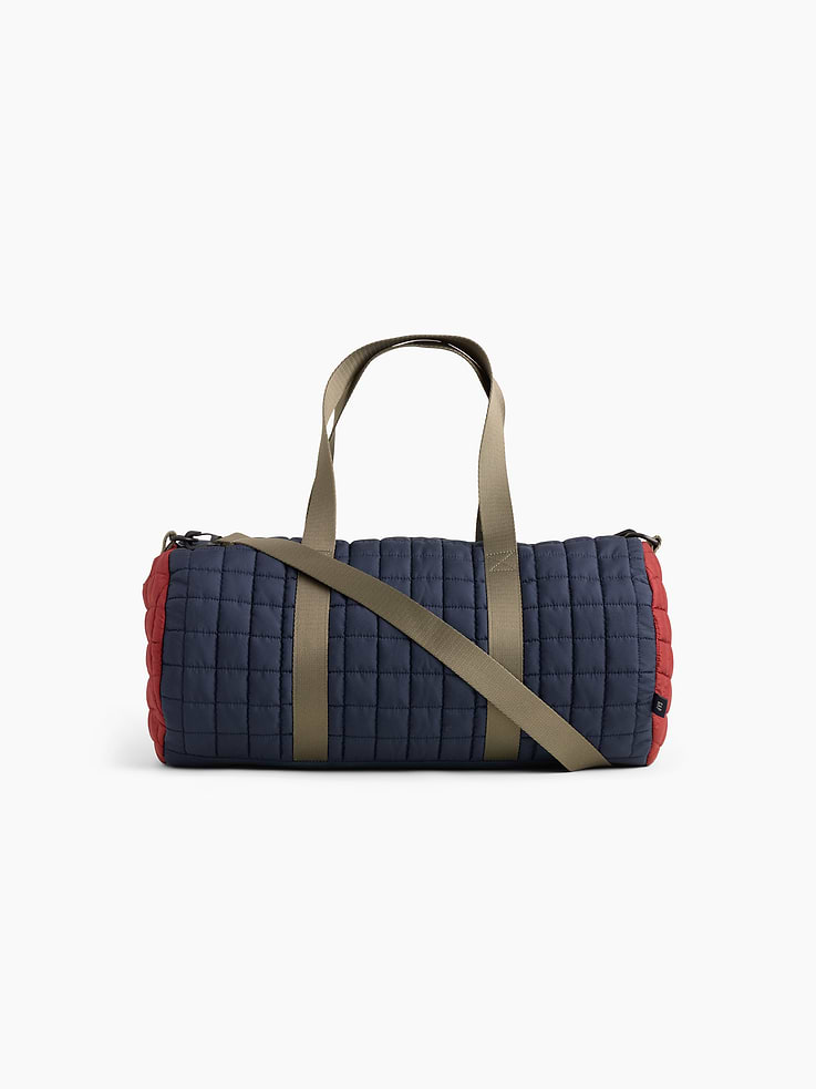Image number 1 showing, Kids Quilted Colorblock Duffel Bag