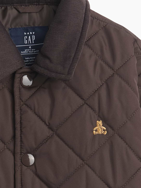 babyGap Brannan Bear Quilted Barn Jacket