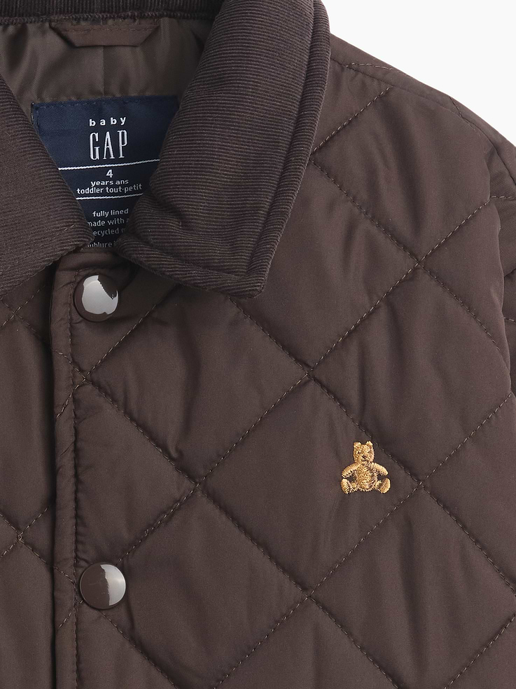 Image number 2 showing, babyGap Brannan Bear Quilted Barn Jacket