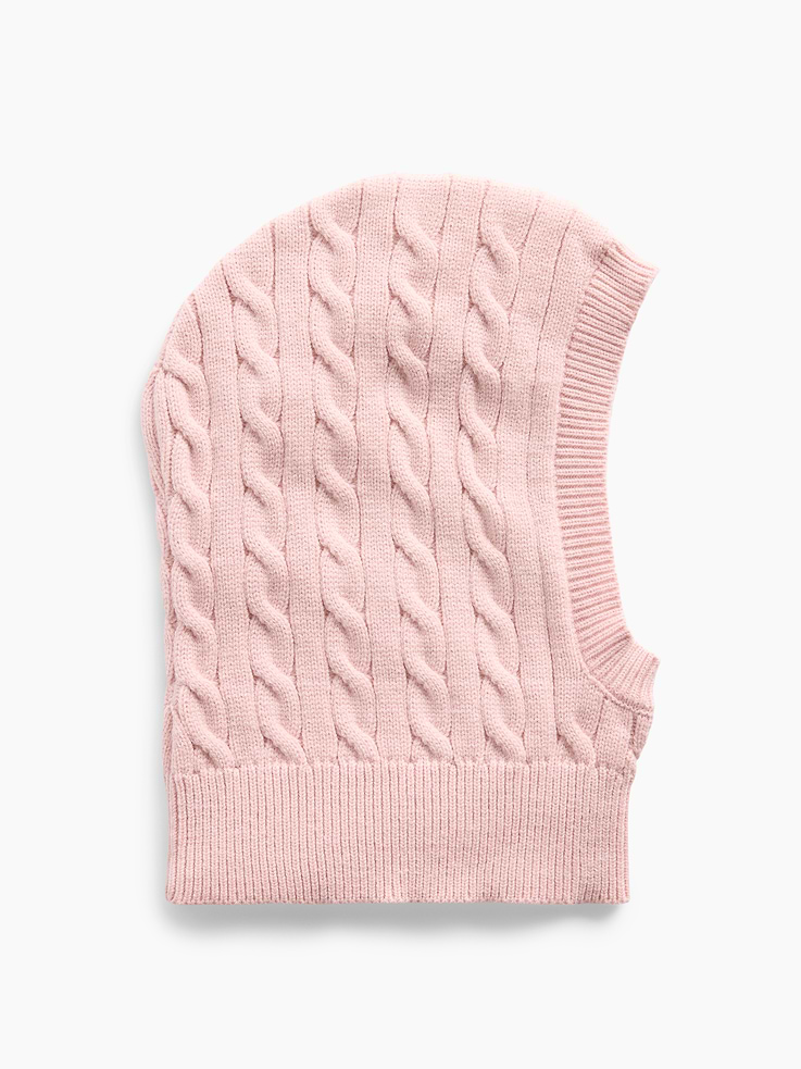 Image 1 de 2, Tricot torsadé doux., Ourlet côtelé., Fait de polyester recyclé à 60 %. Comparativement aux matières vierges, l’utilisation de matières recyclées permet de réduire l’utilisation des ressources et le gaspillage., Produit #913004